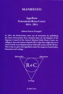Manifesto - Appellatio Fraternitatis Rosae Crucis 1614-2014